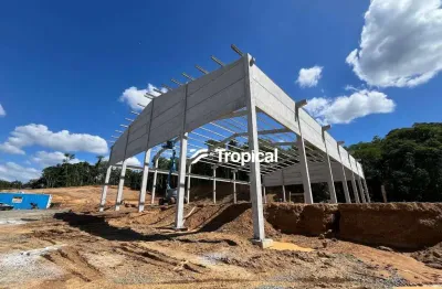 Galpão para alugar, 1008 m² por r$ 25.000,00/mês - passo manso - blumenau/sc