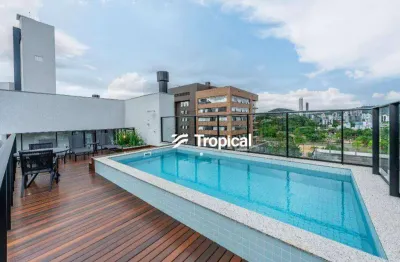 Apartamento com 1 dormitório à venda, 37 m² por r$ 390.000,00 - velha - blumenau/sc