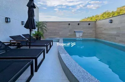 Apartamento com 2 dormitórios para alugar, 68 m² por r$ 4.126,00/mês - velha - blumenau/sc