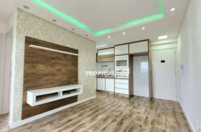 Apartamento com 2 dormitórios para alugar, 51 m² por r$ 2.406,00/mês - passo manso - blumenau/sc