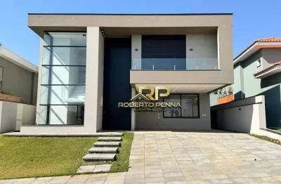 Casa com 4 dormitórios à venda, 433 m² por r$ 4.400.000,00 - alphaville dom pedro 2 - campinas/sp