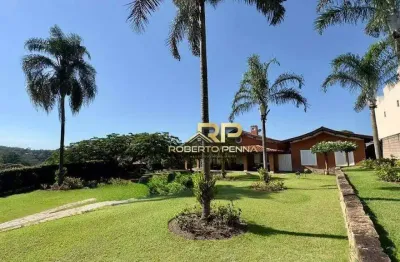 Chácara com 5 dormitórios à venda, 4 m² por r$ 5.200.000,00 - parque jatibaia (sousas) - campinas/sp