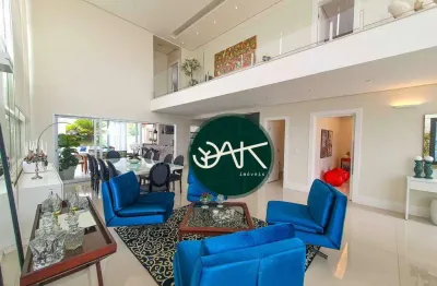 Casa com 4 dormitórios à venda, 400 m² por r$ 5.300.000,00 - condomínio reserva do paratehy - são josé dos campos/sp