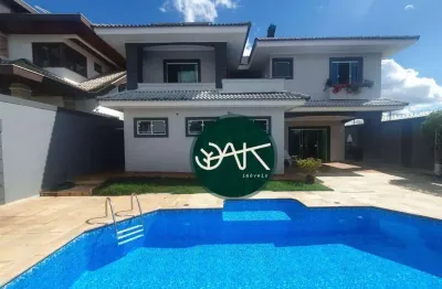 Casa com 6 dormitórios à venda, 480 m² por r$ 3.600.000,00 - condomínio sunset park - são josé dos campos/sp