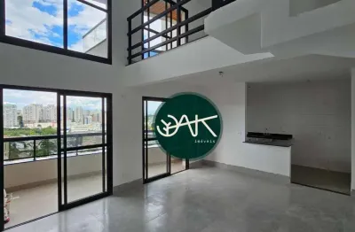 Apartamento duplex com 1 dormitório para alugar, 94 m² por r$ 4.790,00/mês - jardim aquarius - são josé dos campos/sp