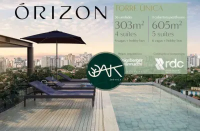 Apartamento com 4 dormitórios à venda, 303 m² por r$ 3.009.600,00 - edifício orizon park - são josé dos campos/sp