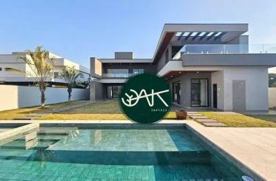 Casa com 4 dormitórios à venda, 685 m² por r$ 9.200.000,00 - condomínio chácara serimbura - são josé dos campos/sp