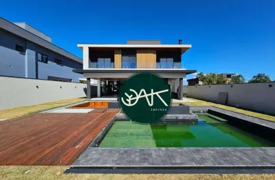 Casa com 4 dormitórios à venda, 460 m² por r$ 4.800.000,00 - condomínio reserva do paratehy - são josé dos campos/sp