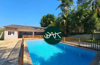 Chácara com 5 dormitórios à venda, 3300 m² por r$ 1.220.000,00 - condomínio lagoinha - jacareí/sp