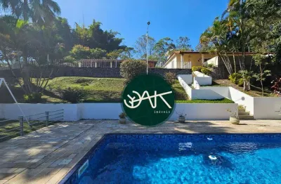Chácara com 4 dormitórios à venda, 4300 m² por r$ 1.280.000,00 - condomínio lagoinha - jacareí/sp