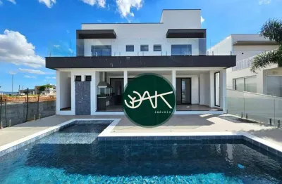 Casa com 5 dormitórios à venda, 450 m² por r$ 4.200.000,00 - condomínio residencial alphaville i - são josé dos campos/sp