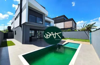 Casa com 4 dormitórios à venda, 325 m² por r$ 3.500.000,00 - condomínio residencial alphaville i - são josé dos campos/sp