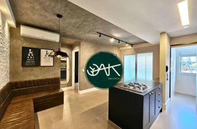 Apartamento com 1 dormitório à venda, 57 m² por r$ 699.000,00 - vila ema - são josé dos campos/sp