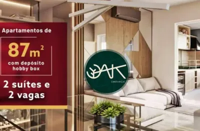 Apartamento com 2 dormitórios à venda, 87 m² por r$ 960.000 - vila ema - são josé dos campos/sp