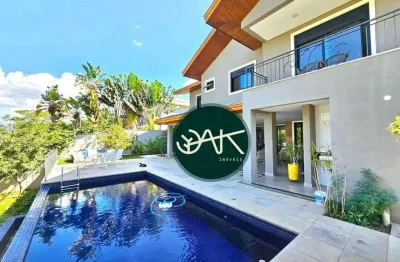Casa com 4 dormitórios, 480 m² - venda por r$ 4.500.000,00 ou aluguel por r$ 24.000,00/mês - condomínio reserva do paratehy - são josé dos campos/sp