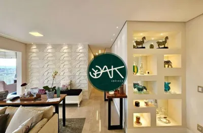 Apartamento com 3 dormitórios, 152 m² - venda por r$ 1.800.000,00 ou aluguel por r$ 9.200,00/mês - condomínio royal park - são josé dos campos/sp