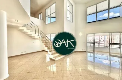 Apartamento duplex com 4 dormitórios à venda, 316 m² por r$ 2.200.000,00 - vila adyana - são josé dos campos/sp