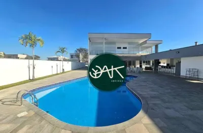 Casa com 7 dormitórios à venda, 600 m² por r$ 7.000.000 - condomínio chácara serimbura - são josé dos campos/sp