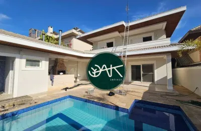 Casa com 4 dormitórios, 408 m² - venda por r$ 3.800.000 ou aluguel por r$ 17.000/mês - condomínio sunset park - são josé dos campos/sp