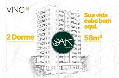 Apartamento com 2 dormitórios à venda, 61 m² por r$ 460.000,00 - parque industrial - são josé dos campos/sp