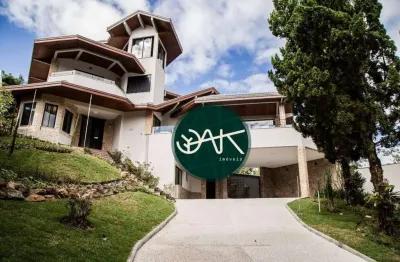 Casa com 5 dormitórios, 700 m² - venda por r$ 7.000.000 ou aluguel por r$ 34.350/mês - jardim das colinas - são josé dos campos/sp