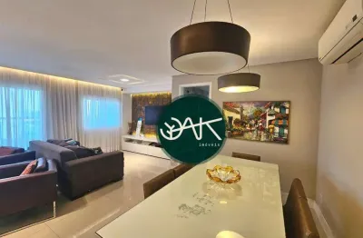 Apartamento com 3 dormitórios, 143 m² - venda por r$ 1.800.000,00 ou aluguel por r$ 8.910,00/mês - jardim aquarius - são josé dos campos/sp