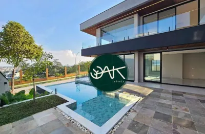 Casa com 5 dormitórios à venda, 490 m² por r$ 4.800.000,00 - condomínio residencial alphaville i - são josé dos campos/sp