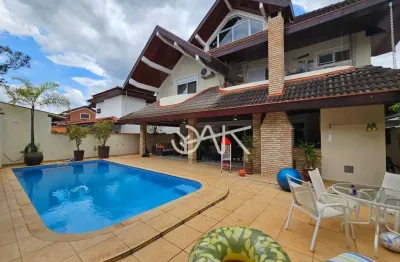 Casa com 4 dormitórios para alugar, 407 m² por r$ 14.920,00/mês - condomínio esplanada do sol - são josé dos campos/sp