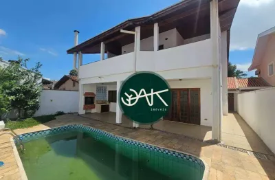 Casa com 5 dormitórios para alugar, 350 m² por r$ 10.000,00/mês - jardim das colinas - são josé dos campos/sp