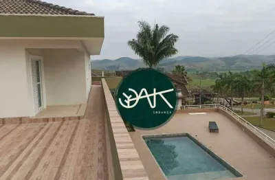 Casa com 4 dormitórios, 450 m² - venda por r$ 4.000.000 ou aluguel por r$ 15.790/mês - condomínio residencial jaguary - são josé dos campos/sp