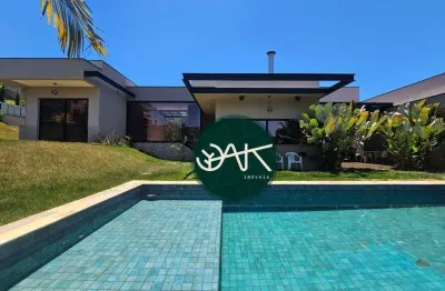 Casa com 4 dormitórios, 500 m² - venda por r$ 6.800.000 ou aluguel por r$ 26.960/mês - condomínio reserva do paratehy - são josé dos campos/sp