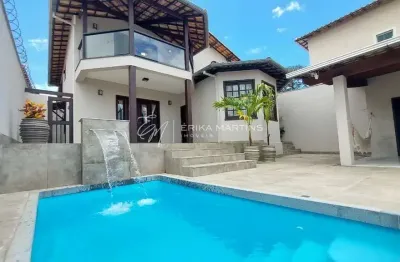 Casa 4 Quartos e área gourmet com piscina no bairro Joá – Lagoa Santa/MG