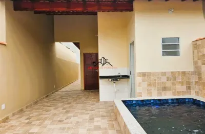 Casa nova no campos eliseos - itanhaém á venda - r$ 350 mil - aceita financiamento bancario