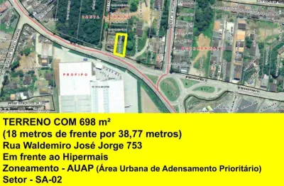 Terreno à venda na Rua Waldemiro José Borges, 753, Itinga, Joinville