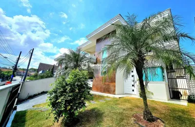 Sobrado para venda em joinville, bom retiro, 3 dormitórios, 1 suíte, 4 banheiros, 2 vagas
