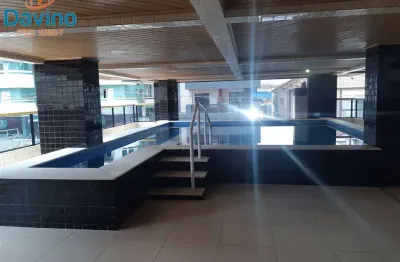 Apartamento novo, 2 quartos  350 metros do mar do boqueirão sacadas piscina elevador