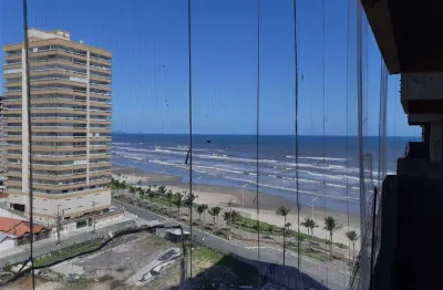 520mil - andar alto - vista mar definitva - 2 quartos um suite - 82 metros - pe na areia