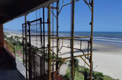109mil entrada saldo banco - 2 quartos um suite, frente mar, sacada gourmet, obras aceleradas