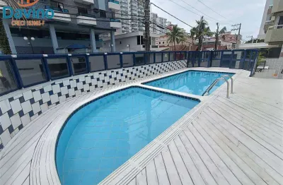 730mil - 3 dormitorios 1 suite master - vista mar - dependencia - 100 metros da praia - sacada - piscina