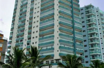 Apartamento com 02 dormitórios  todo mobiliado e decorado , frente mar e lazer completo no caiçara.