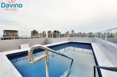 420mil - apartamento 2 quartos um suíte - lazer - sacada - aceita bancário praia da vila guilhermina