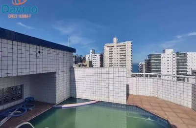 1,3milhão - cobertura no canto do forte - são mais de 300m de área util, com pisicna, moveis planejados, churasqueira, sala gigantesca, sacada, suite master com hidro.