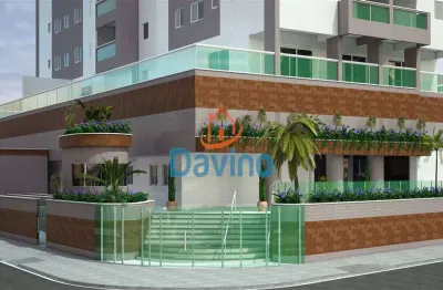 56,6mil entrada e saldo direto  - empreendimento fase de obras - 2 quartos lançamento praia da aviação sacada lazer