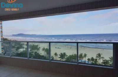 Apartamento com 3 dormitórios. alto padrão em frente ao mar, vista panorâmica, lazer completo