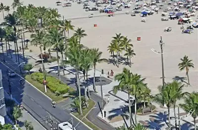 Predio frente mar com elevador - apartamento com vista mar - portaria 24h