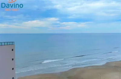 Apartamento vista mar - próximo da entrega - 2 dormitórios com suíte e lazer completo - 79 m² - predio frente mar
