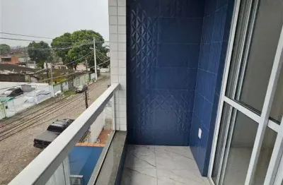 350 Mil - Apartamento novo com sacada gourmet - em São Vicente