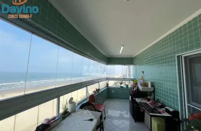 1.280 MILHÃO - Excelente Apartamento Frente Total Mar!  3 Dormitórios sendo 3 Suites- 3 Vagas de Garagem  Demarcadas - Lazer Completo! 
Localizado Na Praia Da Guilhermina.