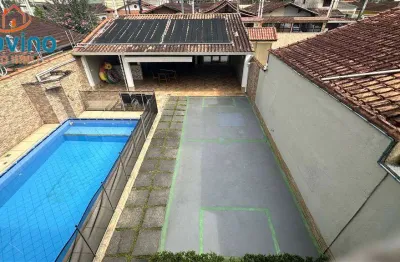 890mil - casa isolada na praia do jardim real - 3 dormitórios - piscina.
