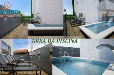 Apartamento com 1 dormitório, varanda gourmet, vista mar, 100 metros do mar $321.584,46 à vista ou financiamento direto com a construtora